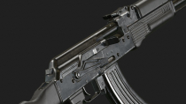  AK-103 3D Model Low Poly  Screenshot 7