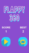 Flappy 360 - HTML5 Game- Construct 3 template Screenshot 4