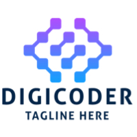 Digital Coder Pro Logo Template