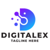 Digita Tech Letter D Pro Logo Template