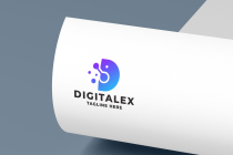 Digita Tech Letter D Pro Logo Template Screenshot 1