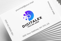 Digita Tech Letter D Pro Logo Template Screenshot 2