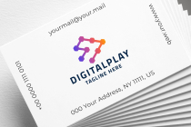 Digital Play Pro Logo Template Screenshot 2