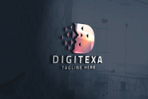 Digitexa Letter D Pro Logo Template Screenshot 1