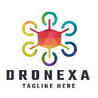 Dronexa Pro Logo Template