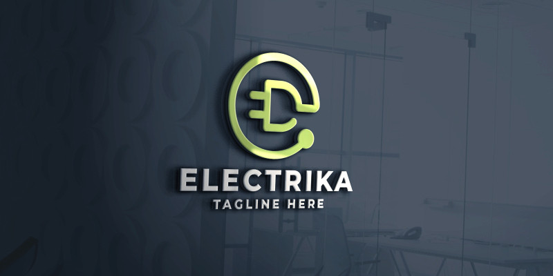 Electrika Letter E Pro Logo Template