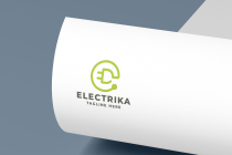 Electrika Letter E Pro Logo Template Screenshot 1