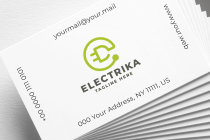 Electrika Letter E Pro Logo Template Screenshot 2