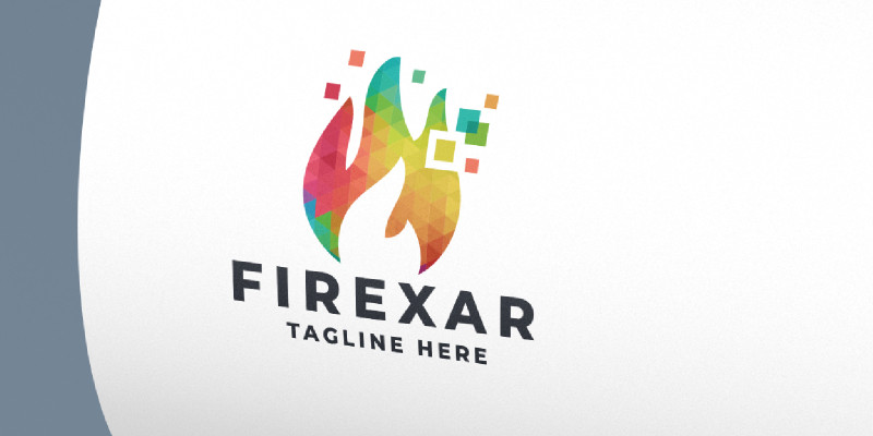 Firexar Pro Logo Template