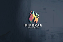 Firexar Pro Logo Template Screenshot 1