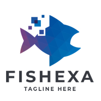 Fishexa Pro Logo Template