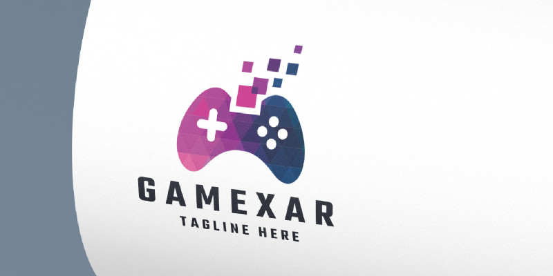 Gamexar Pro Logo Template