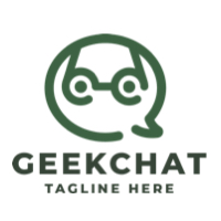 Geek Chat Pro Logo Template