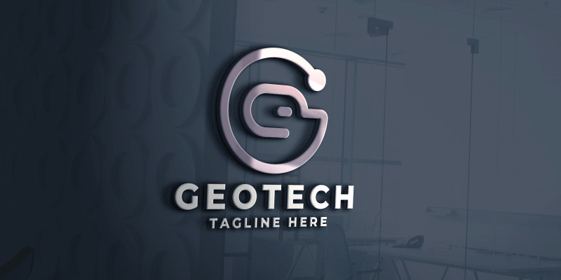 Geo Tech Letter G Pro Logo Template