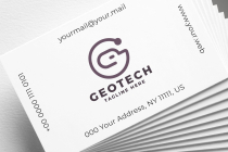 Geo Tech Letter G Pro Logo Template Screenshot 2