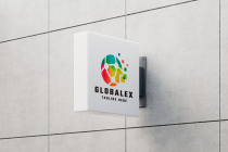 Globalex Pro Logo Template Screenshot 2