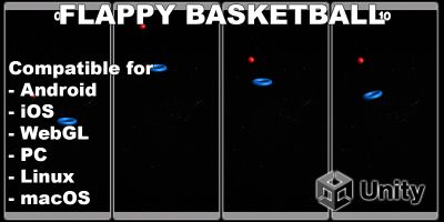 Flappy Basketball - Unity Game Source Code