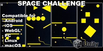 Space Challenge - Unity Hyper Casual Game