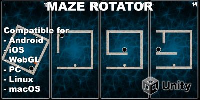 Maze Rotator - Unity Puzzle Game