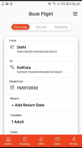 Flight Booking App React Native App Template Screenshot 5