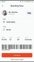 Flight Booking App React Native App Template Screenshot 19