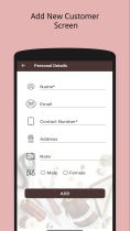 Tailor - Android App Source Code Screenshot 2