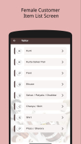 Tailor - Android App Source Code Screenshot 5