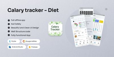 Calorie Tracker - Weight Loss - Flutter App