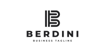 Berdini - Letter B Logo Template Screenshot 1