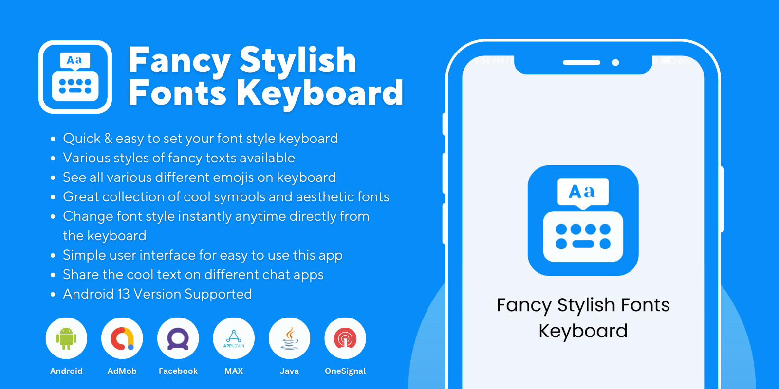 Fancy Stylish Fonts Keyboard Android by Zaluzone Codester