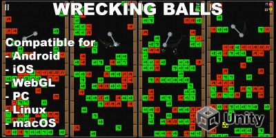 Wrecking Balls - Unity Hyper Casual Game With Ads