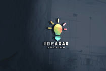 Idea Pixel Lamp Pro Logo Template Screenshot 1