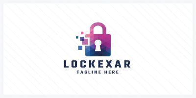 Lockexar Pro Logo Template