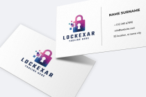 Lockexar Pro Logo Template Screenshot 2