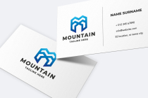 Mountain Letter M Pro Vector Logo Template Screenshot 2