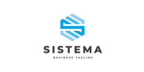 Sistema - Letter S Logo Template Screenshot 1