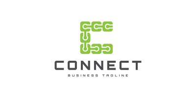 Connect - Letter C Logo Template