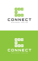 Connect - Letter C Logo Template Screenshot 3
