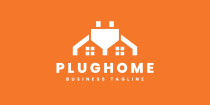 Plug Home Logo Template Screenshot 2