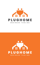 Plug Home Logo Template Screenshot 3