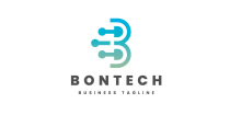 Bontech - Letter B Logo Template Screenshot 1