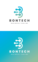 Bontech - Letter B Logo Template Screenshot 3