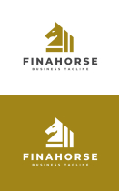 Finance Horse Logo Template Screenshot 3