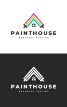 Paint Home Logo Template Screenshot 3