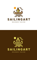 Sailing Art Logo Template Screenshot 3