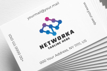 Networkiax Letter N Pro Logo Template Screenshot 3