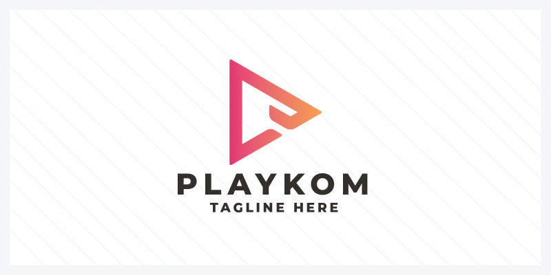Playkom Pro Logo Template