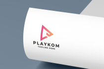 Playkom Pro Logo Template Screenshot 2