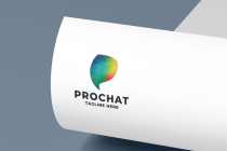 Professional Chat Pro Logo Template Screenshot 2