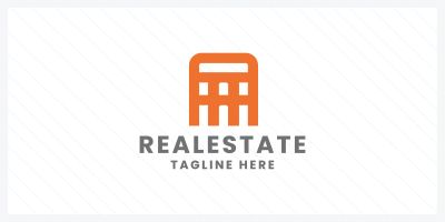Homes and Real Estate Pro Logo Template
